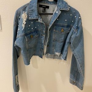 Cropped Jean Jacket